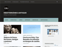 Tablet Screenshot of mediterraneoantiguo.com